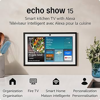 echo show 15 スマートダイニングキッチンTV Amazon | Echo Show 15 第2世代 - スマートダイニングキッチンTV
